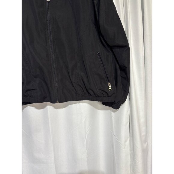 Napa Valley Womens Black Lightweight Jacket L Zip-Up Polyester & Cotton - Picture 2 of 7